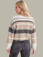 Load image into Gallery viewer, Stripe Cardigan Sweater 110044520