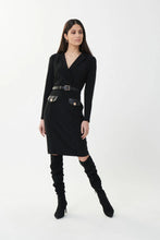 Load image into Gallery viewer, Joseph Ribkoff front wrap shirt dress 223266