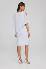 Load image into Gallery viewer, Layered dress with Cape Overlay 223762

