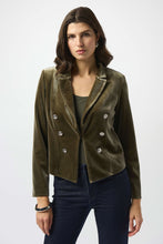 Load image into Gallery viewer, Velvet Knit Fitted Blazer 253193
