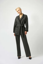 Load image into Gallery viewer, Scuba Jersey Belted Straight Coat 253223