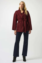 Load image into Gallery viewer, Belted Coat Shawl Collar 253952
