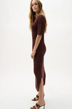 Load image into Gallery viewer, Viscose Sweater Knit Straight Dress 262931