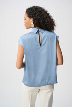 Load image into Gallery viewer, Recycled Satin Turtleneck Top 263022