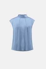 Load image into Gallery viewer, Recycled Satin Turtleneck Top 263022