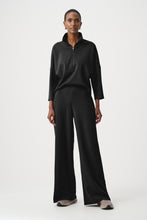 Load image into Gallery viewer, Scuba Jersey Mock-Neck Wide Leg Jumpsuit 263613