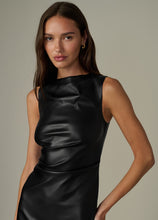 Load image into Gallery viewer, Meg Vegan Leather Dress JW01V2049