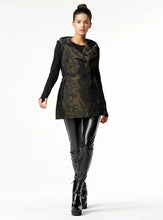 Load image into Gallery viewer, Camo Elongated Vest by Blanc Noir