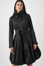 Load image into Gallery viewer, Stretch Taffeta Balloon Coat 263911
