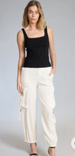 Load image into Gallery viewer, Cupro Twill Cargo Pant P4256