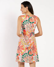 Load image into Gallery viewer, Beth Dress 101110 stained glass coral