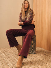 Load image into Gallery viewer, Stretch cord wide leg pant Faherty