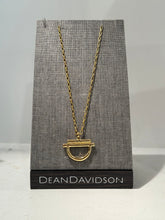 Load image into Gallery viewer, CXC Gold Pendant Necklace
