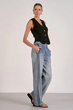 Load image into Gallery viewer, Jojo Denim Track Sweatpants JF2399