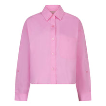 Load image into Gallery viewer, Crop blouse with Folded Cuff 10016