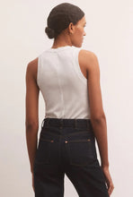 Load image into Gallery viewer, Z Supply Sirena Rib Tank, White/Black/Seaglass/Sunrise