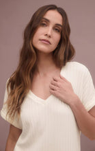 Load image into Gallery viewer, Z Supply Take It Easy Rib Tunic; Violet Heather/Bone