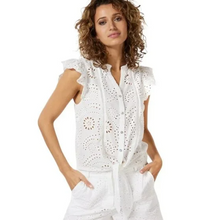 Load image into Gallery viewer, Blouse Knot Cotton Chiffly 28204

