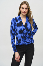 Load image into Gallery viewer, Silky Wrap Top 244075