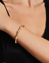 Load image into Gallery viewer, Bamboo Hinged Bangle