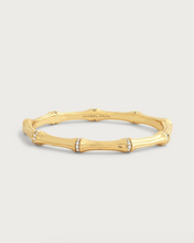 Load image into Gallery viewer, Bamboo Hinged Bangle