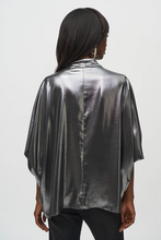 Load image into Gallery viewer, Metallic Wrap Top 244232
