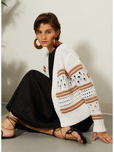 Load image into Gallery viewer, Chunky Multi Stitch Cardigan #N13735