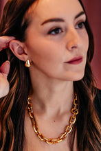 Load image into Gallery viewer, Gold Teardrop Studs 903
