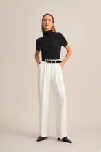 Load image into Gallery viewer, Silk Pants w/ cuff 91B5044