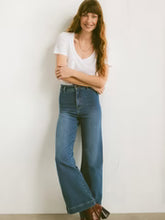 Load image into Gallery viewer, Rilynn Wide Denim Trouser ZP243893S