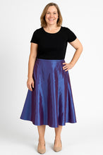 Load image into Gallery viewer, Taffeta Midi Length Gored Full Skirt BXN