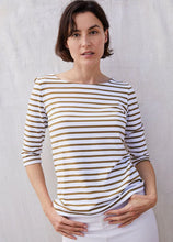Load image into Gallery viewer, Saint James Garde Cote III Nautical Striped Sport Top With UV Protection