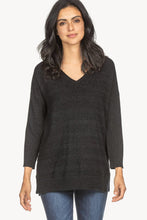 Load image into Gallery viewer, Lilla P V-Neck Tunic Sweater