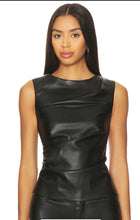 Load image into Gallery viewer, Meg Vegan Leather Top JW01V2048
