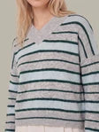 Load image into Gallery viewer, Bexley High V Cropped Pullover 110051473
