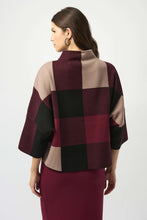 Load image into Gallery viewer, Plaid Jacquard Sweater Knit 243948

