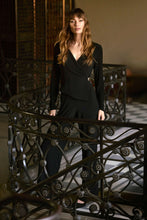 Load image into Gallery viewer, Silky Knit Wide-Leg Jumpsuit 253046
