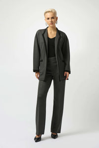 Scuba Jersey Wide-Leg Pull-On Pants 253300