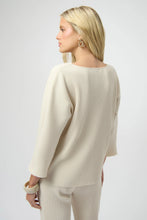 Load image into Gallery viewer, Pleated Scuba Crepe Boxy Top 254210
