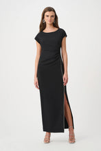 Load image into Gallery viewer, Signature | Scuba Crepe Sheath Gown With Rhinestones Piping 261713F26
