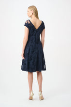 Load image into Gallery viewer, Embroidered Swirl Fit &amp; Flare Dress 264720
