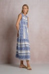 Load image into Gallery viewer, Maxi Vee Neck Maxi Dress 50093
