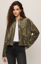 Load image into Gallery viewer, All Day Cropped Suede Jacket ZJ253339
