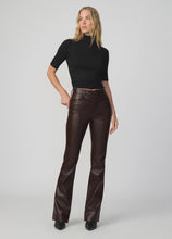 Load image into Gallery viewer, Vegan Leather HI Honey Bootcut Pants JW01V5736
