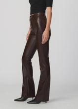 Load image into Gallery viewer, Vegan Leather HI Honey Bootcut Pants JW01V5736
