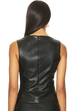 Load image into Gallery viewer, Meg Vegan Leather Top JW01V2048

