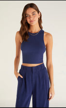 Load image into Gallery viewer, Hannah Cropped Rib Tank
