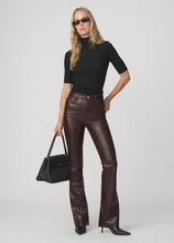 Load image into Gallery viewer, Vegan Leather HI Honey Bootcut Pants JW01V5736

