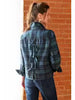 Eugenie Shirt Brushed Teal Plaid 3688096P