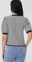 Load image into Gallery viewer, Elaine: Puff Sleeve Tie Front Top 110027027
